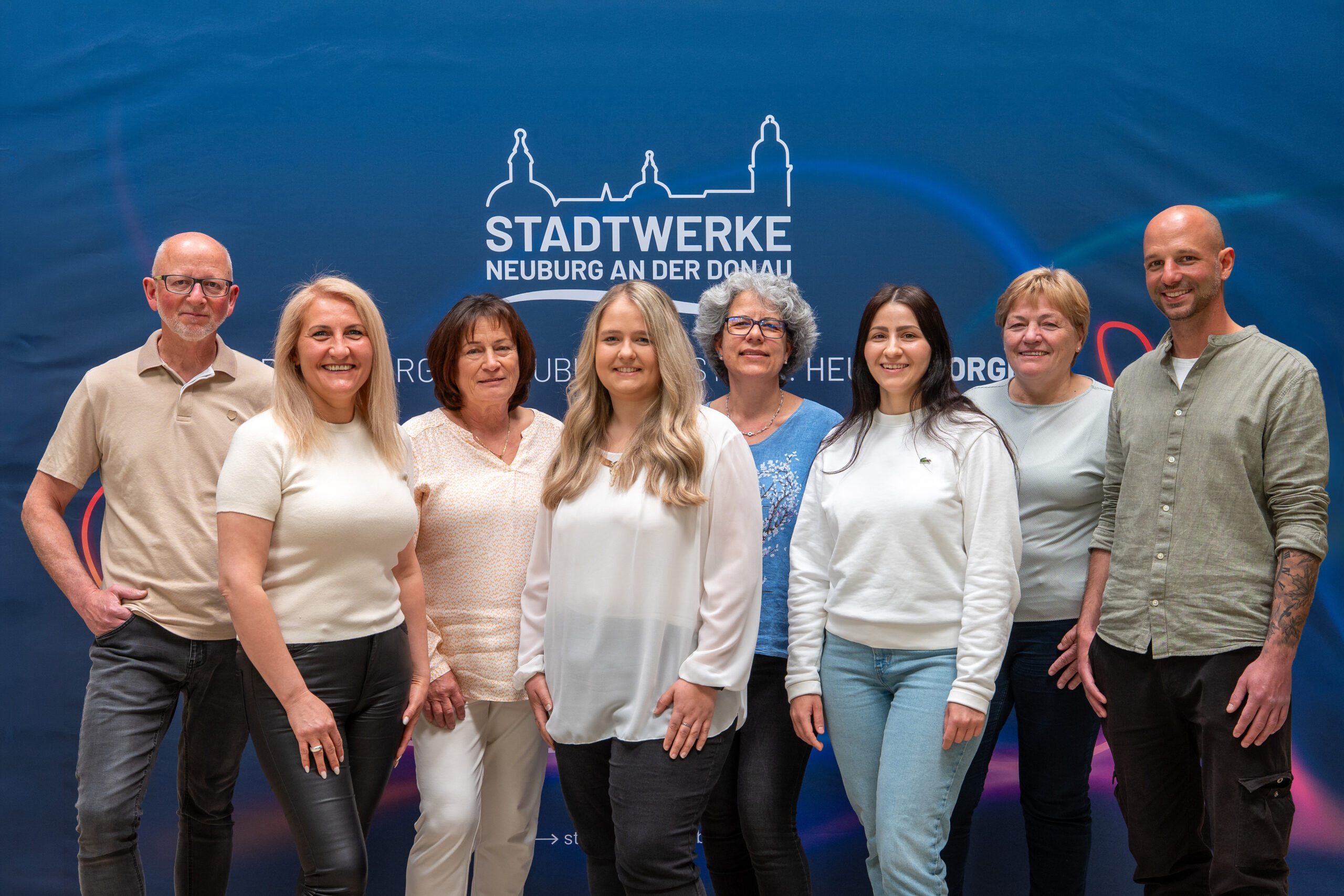 SWN_Kundenservice_Gruppenbild_3 Stadtwerke Neuburg Kundenberatung 2